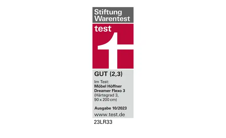 Dreamer eXpress7-Zonen-Gelart-Tonnentaschenfederkernmatratze Flexo 3 Versandkostenfrei
