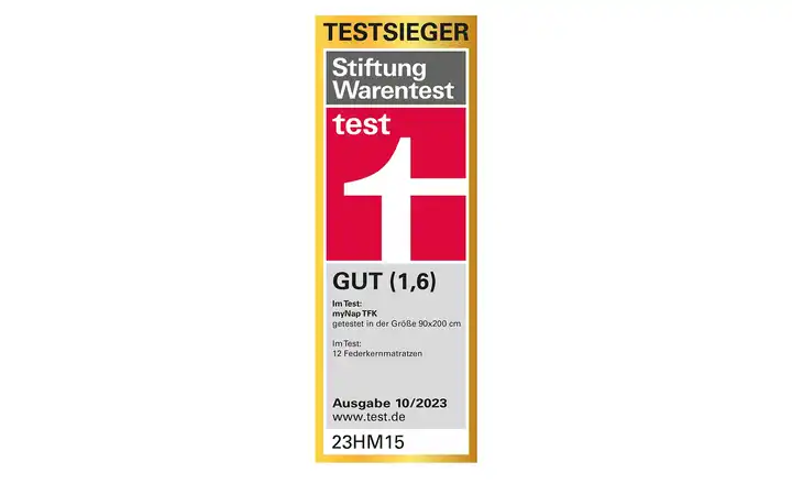SCHLARAFFIATaschenfederkernmatratze myNap TFK Zeitlich begrenztes Angebot