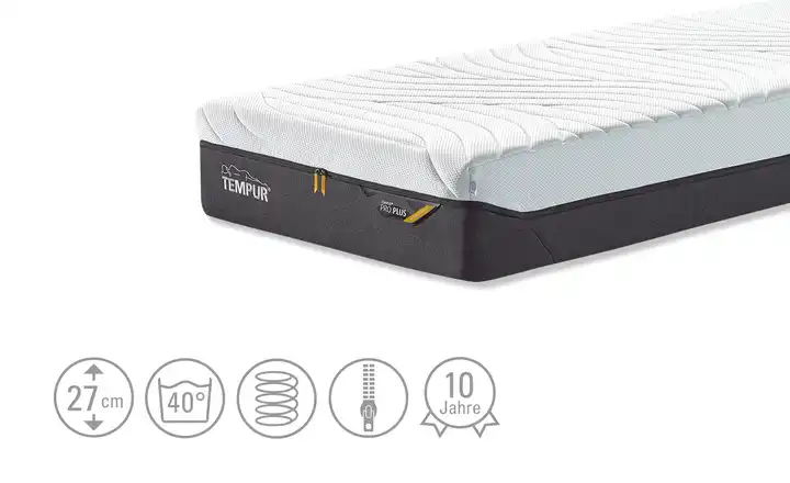 TEMPURViscoschaummatratze Medium Firm Pro Plus Hybrid CoolQuilt VIP-Rabatte