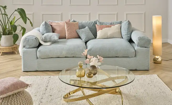 smartBig Sofa mit trendigem Cordbezug Lionore Bis zu 50% Rabatt