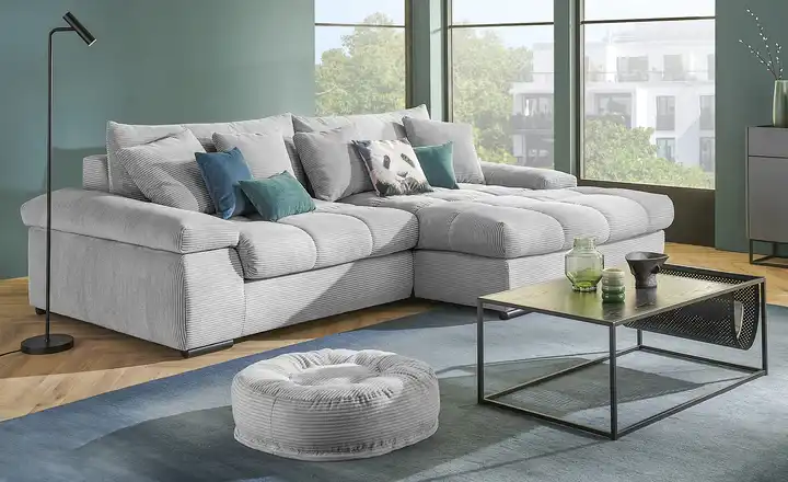 bobbEcksofa mit trendigem Cordbezug Hella Bis zu 55% Rabatt