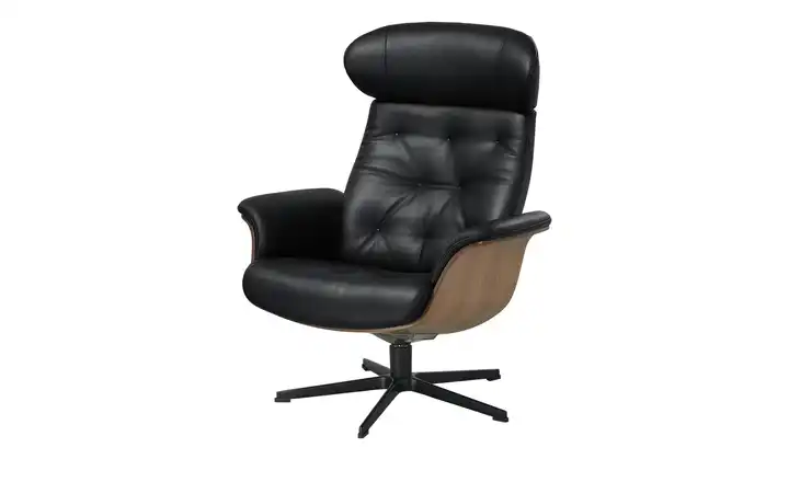 Sessel in Leder mit Knopfnaht Timeout Hotsell