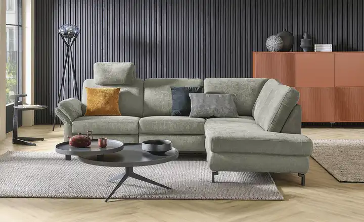 Max SchellingEcksofa Flachgewebe Maximum Plus Fabrikverkauf