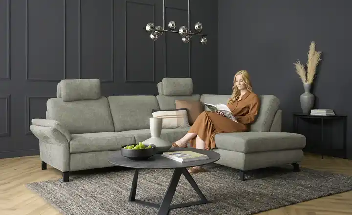 Max SchellingEcksofa Flachgewebe Maximum Plus Fabrikverkauf