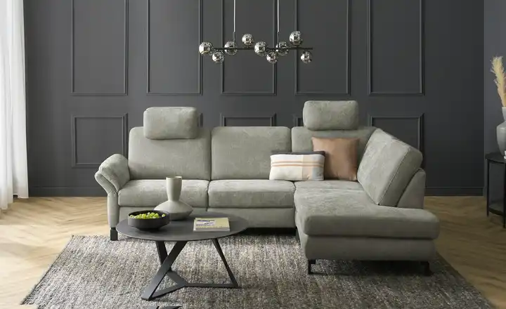 Max SchellingEcksofa Flachgewebe Maximum Plus Fabrikverkauf