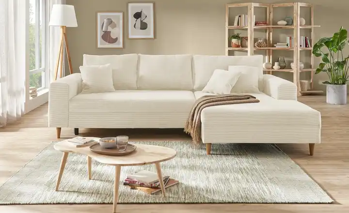 Ecksofa Benedita Zeitlich begrenztes Angebot