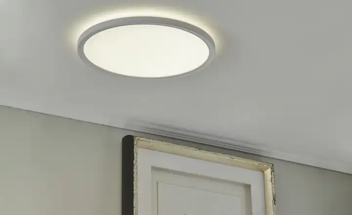LED-Panel, weiß mit Hintergrundbeleuchtung `mittel` Jubiläumsangebot
