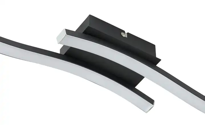 TrioLED-Deckenleuchte, 2-flammig, schwarz Bestseller
