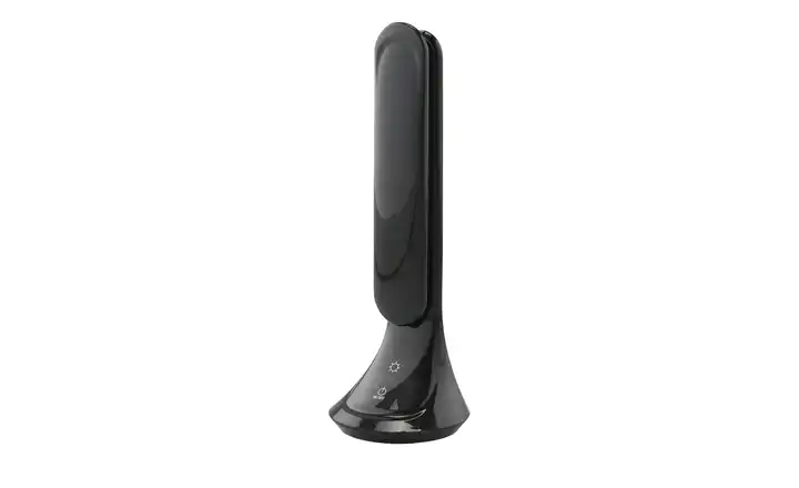 KHGMobile-Tischleuchte, schwarz mit Display Sonderangebot der Fabrik