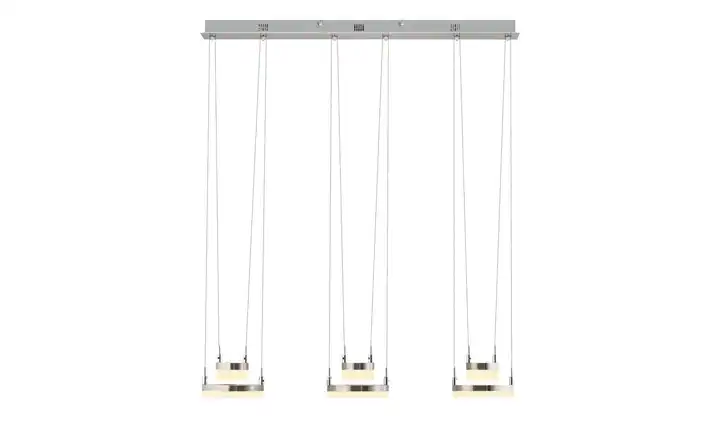 MeisterleuchtenLED-Pendelleuchte, 6-flammig, nickel matt Fabrikladen