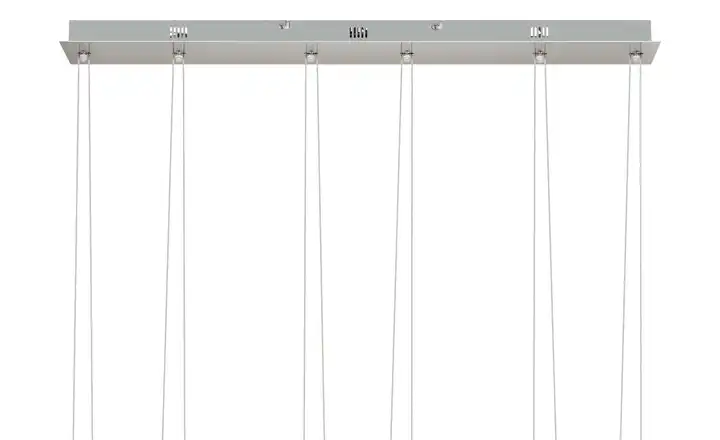 MeisterleuchtenLED-Pendelleuchte, 6-flammig, nickel matt Fabrikladen