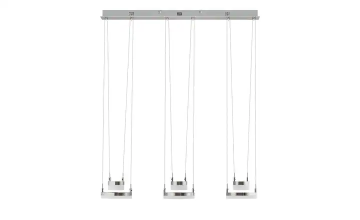 MeisterleuchtenLED-Pendelleuchte, 6-flammig, nickel matt Fabrikladen