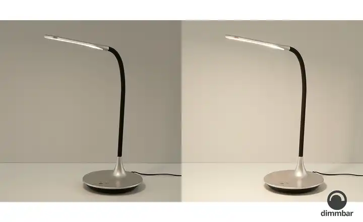 Paul NeuhausLED-Schreibtischleuchte, silberfarben Black Friday Preise