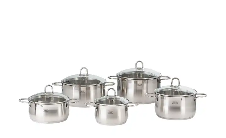 KHGTopfset, 5-teilig PLATIN Saisonale Angebote