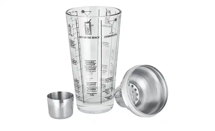 for friendsCocktail-Shaker mit Rezepten Schlussverkauf