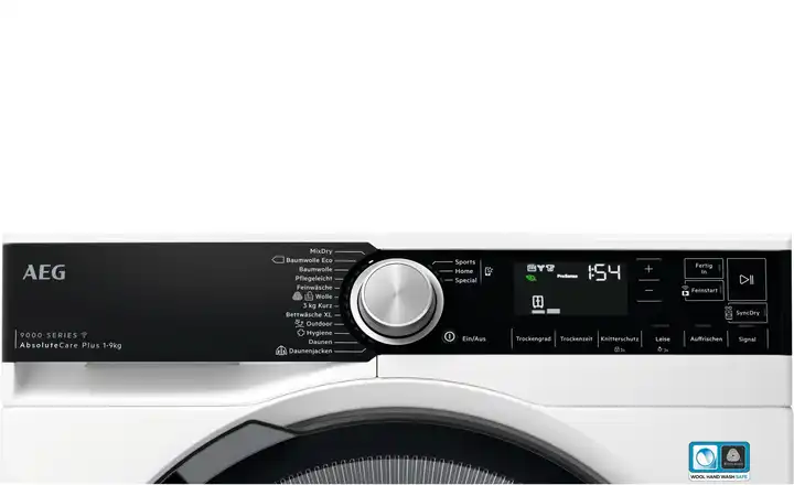 AEGWärmepumpentrockner TR9W80690 Begrenzt auf 3 Tage