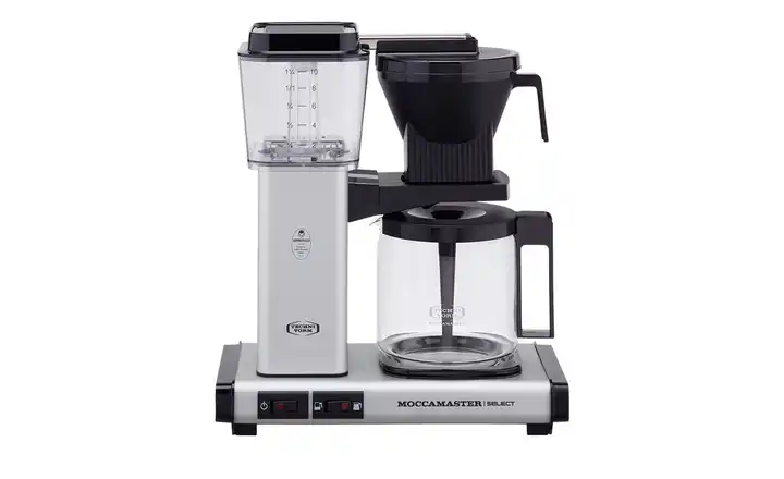 MoccamasterKaffeautomat KBG Select Matt Silver Neueste Mode