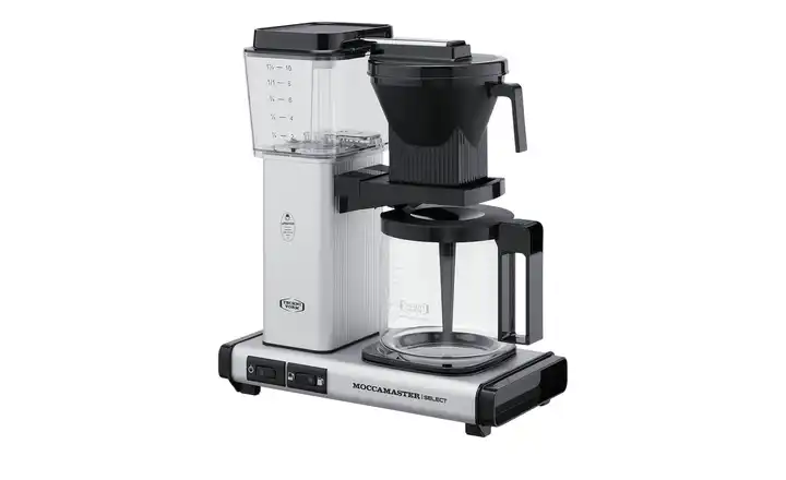 MoccamasterKaffeautomat KBG Select Matt Silver Neueste Mode