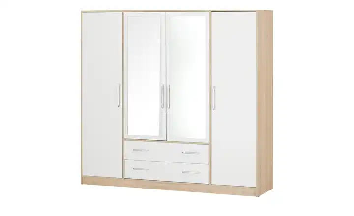 Kleiderschrank mit Spiegeltüren Smallridge Versandkostenfrei