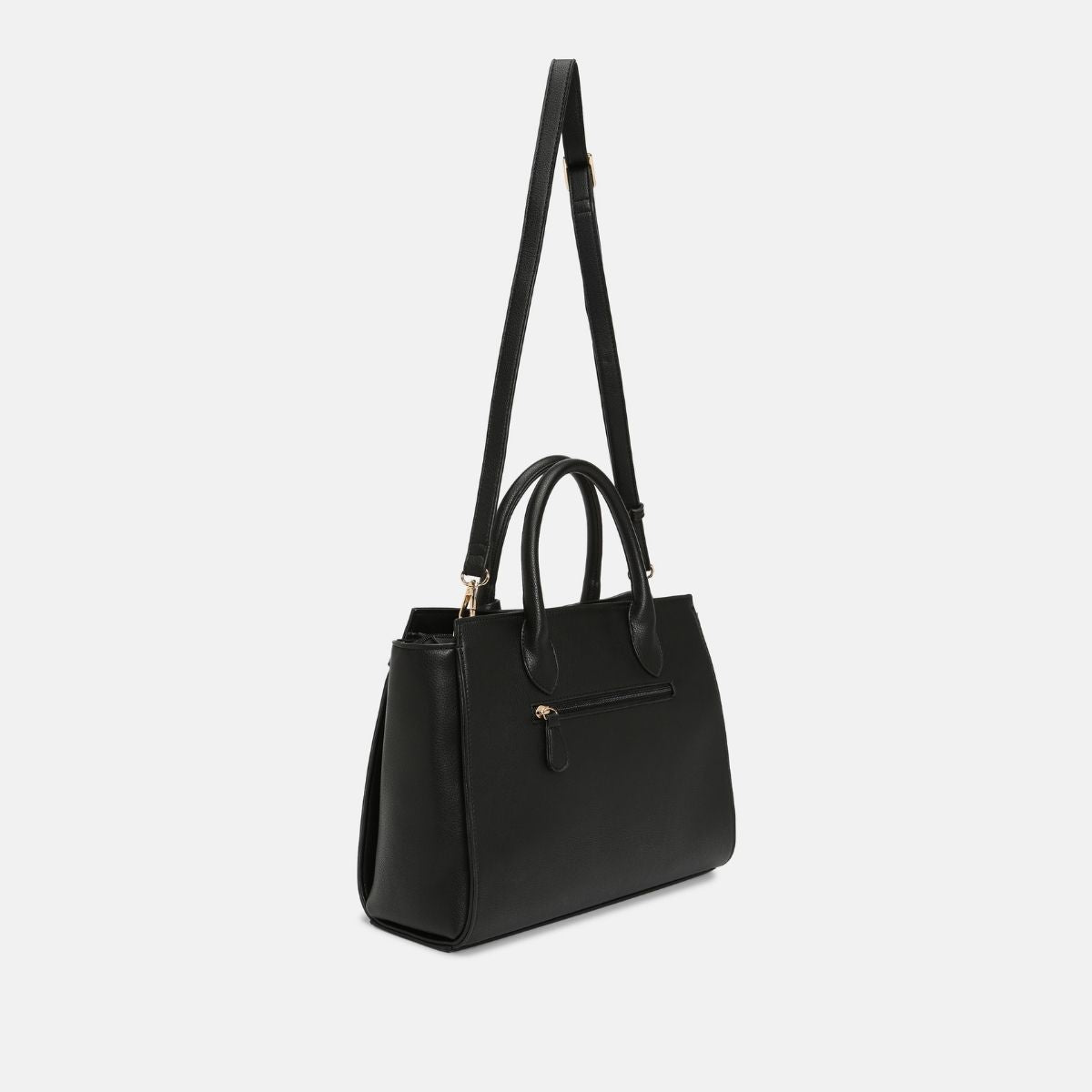 ﻿L. Credi Konstanze Henkeltasche schwarz Sonderangebot