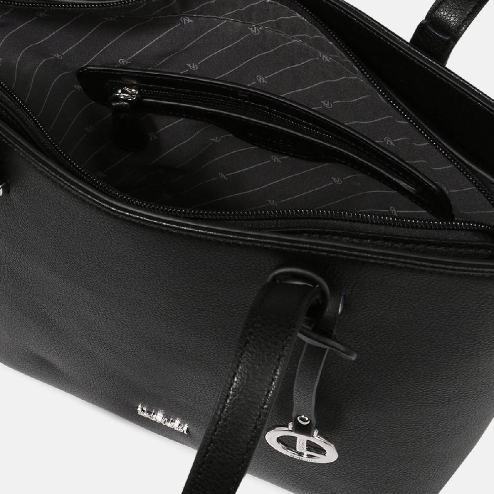 L. Credi Filippa Shopper schwarz Heißer Verkauf
