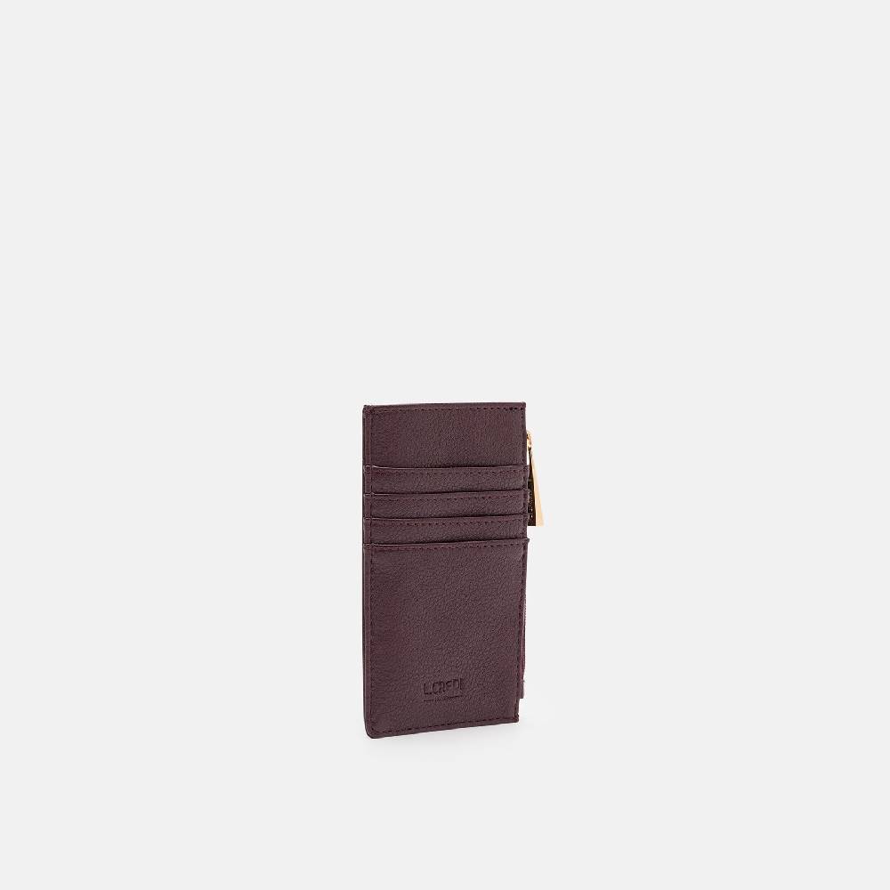 L. Credi Filippa Kartenetui dark plum Zeitbegrenzte Promotion