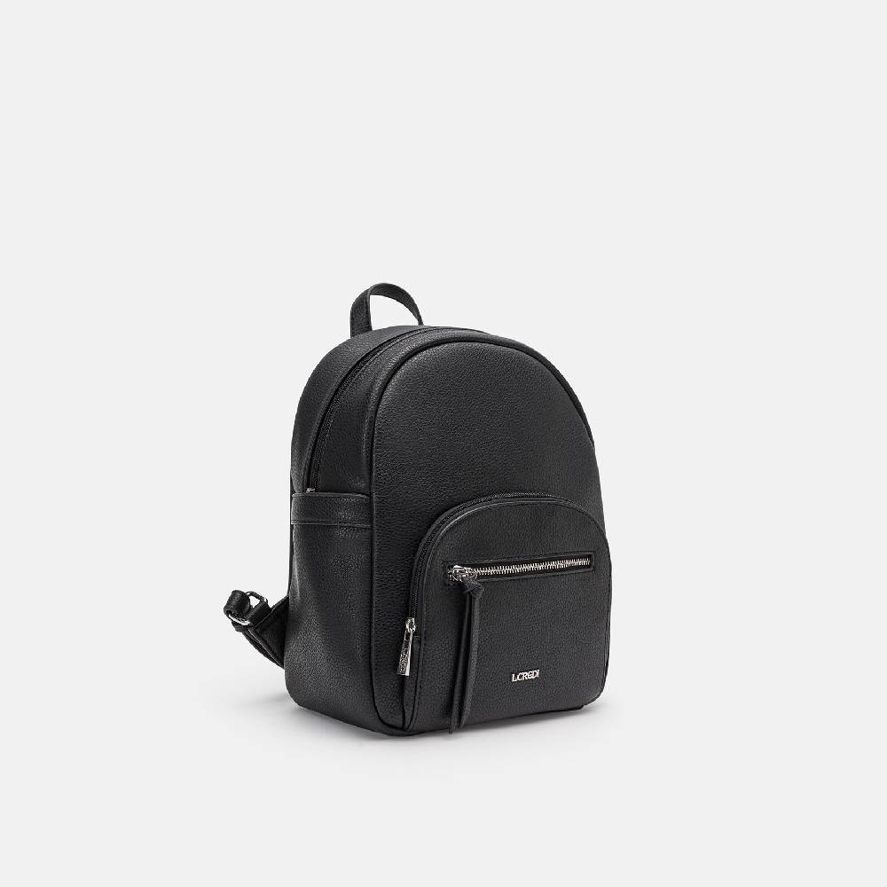 L. Credi Najuka Rucksack schwarz Bis zu 65% Rabatt