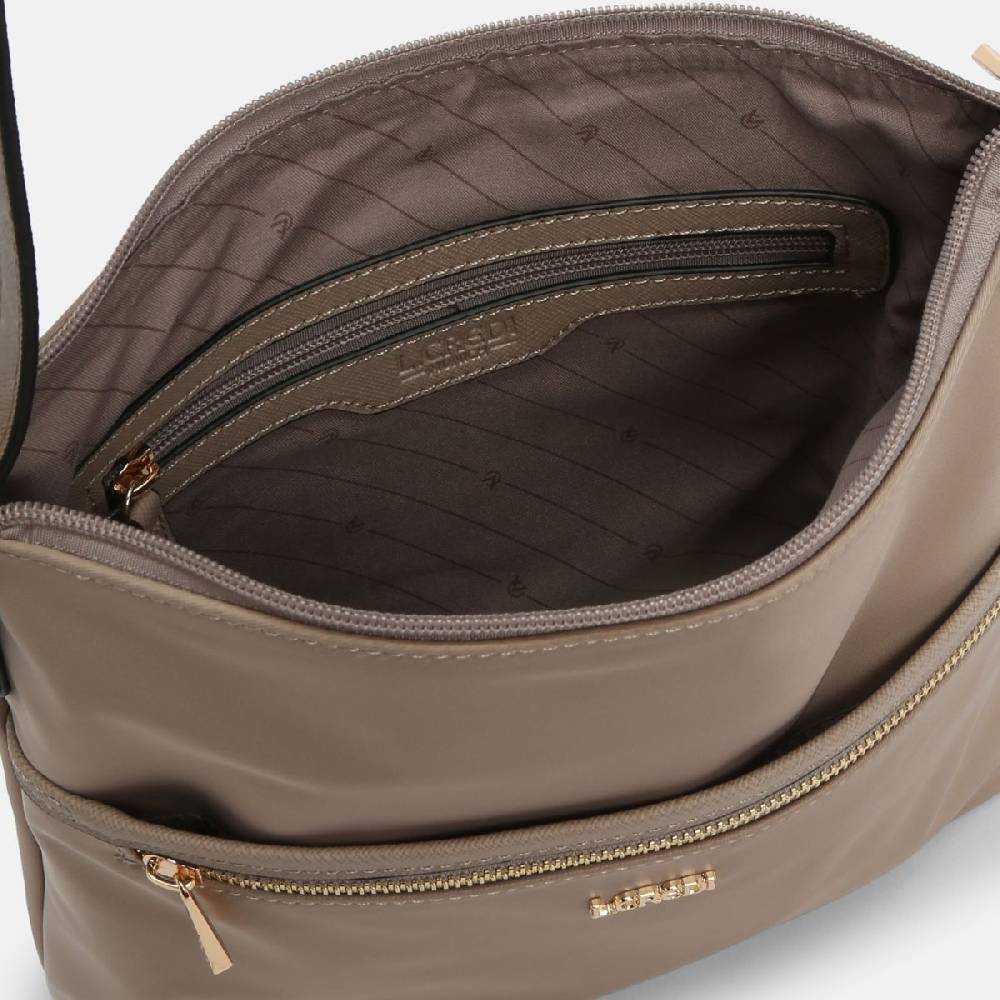 L. Credi Alena Umhängetasche beige Nur für heute