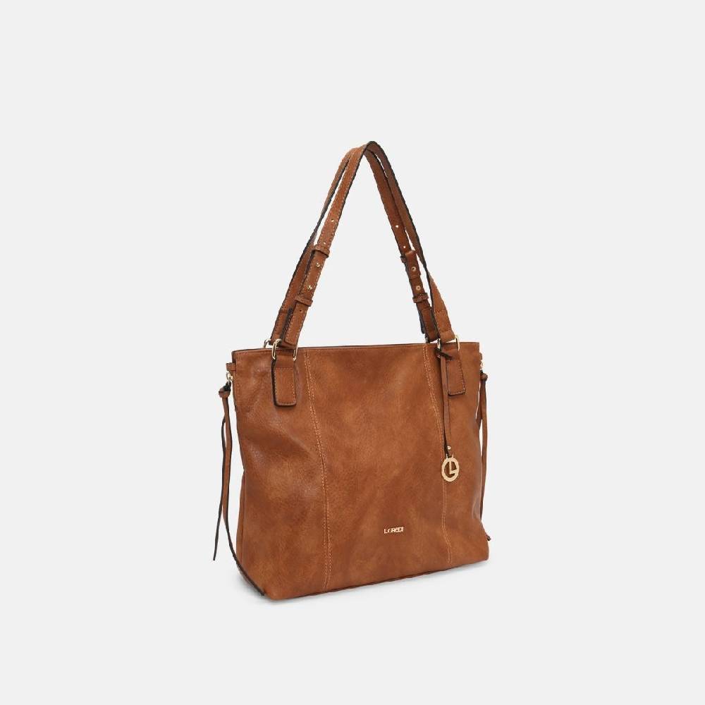 L. Credi Jana Shopper cognac Im Verkauf