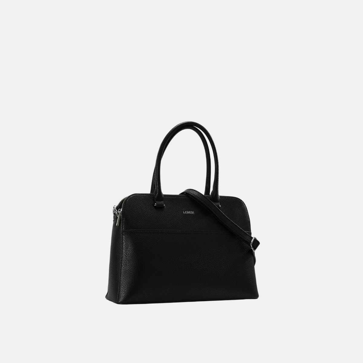 L. Credi Franka Shopper schwarz Sonderangebot