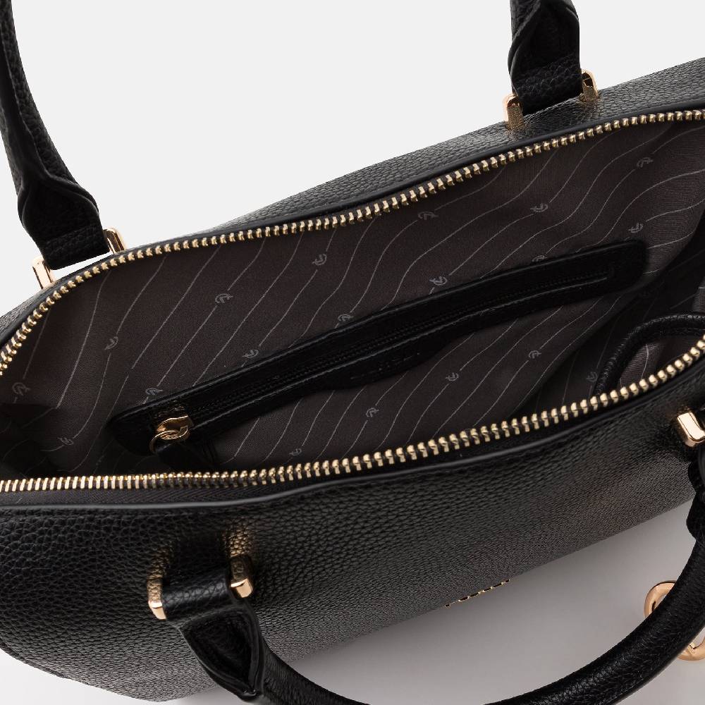 L. Credi Nura Henkeltasche schwarz Lagerräumung