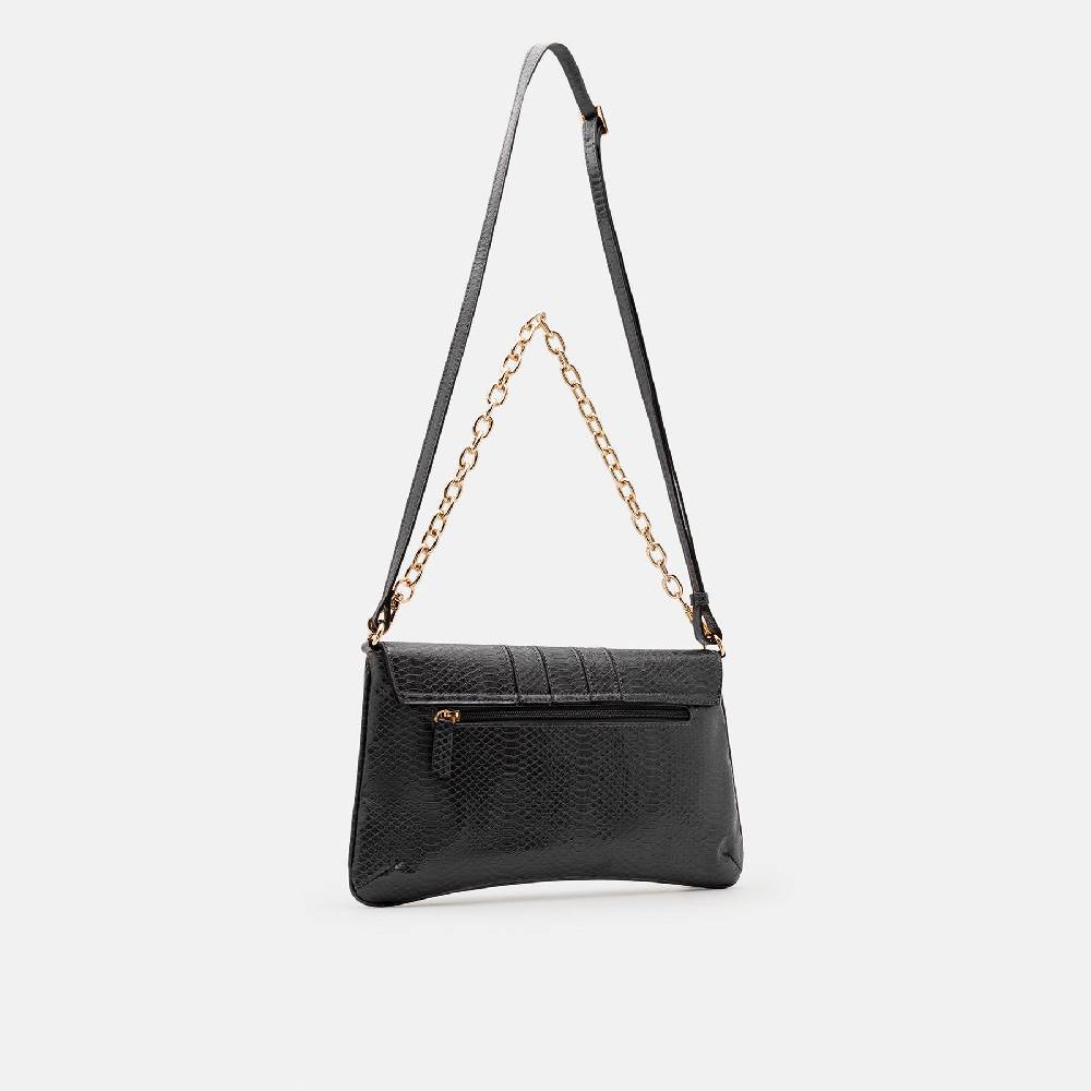 L. Credi Nuria Umhängetasche schwarz Top Angebot