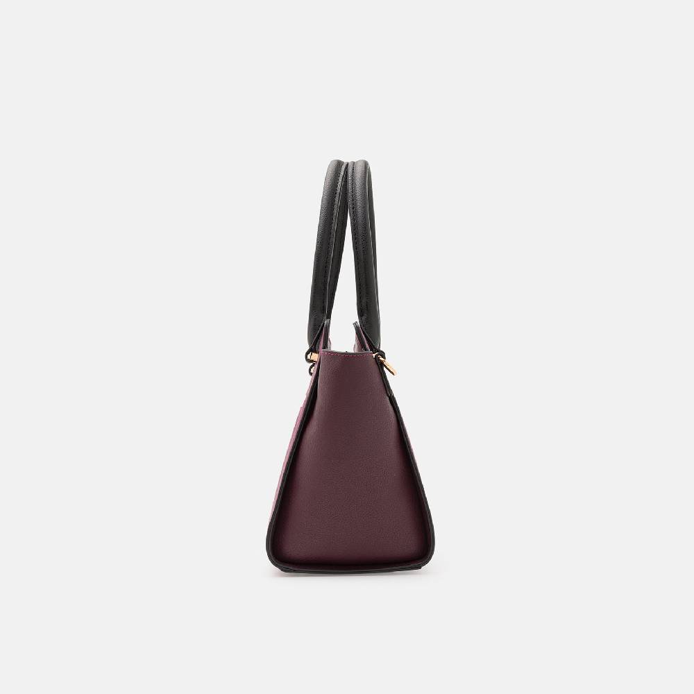 L. Credi Nora Henkeltasche plum Exklusive Angebote
