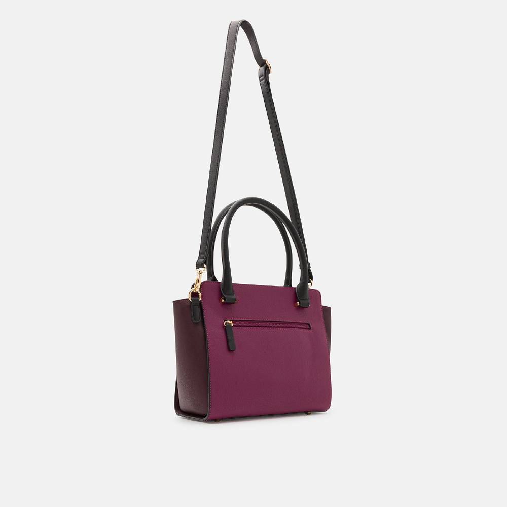 L. Credi Nora Henkeltasche plum Exklusive Angebote