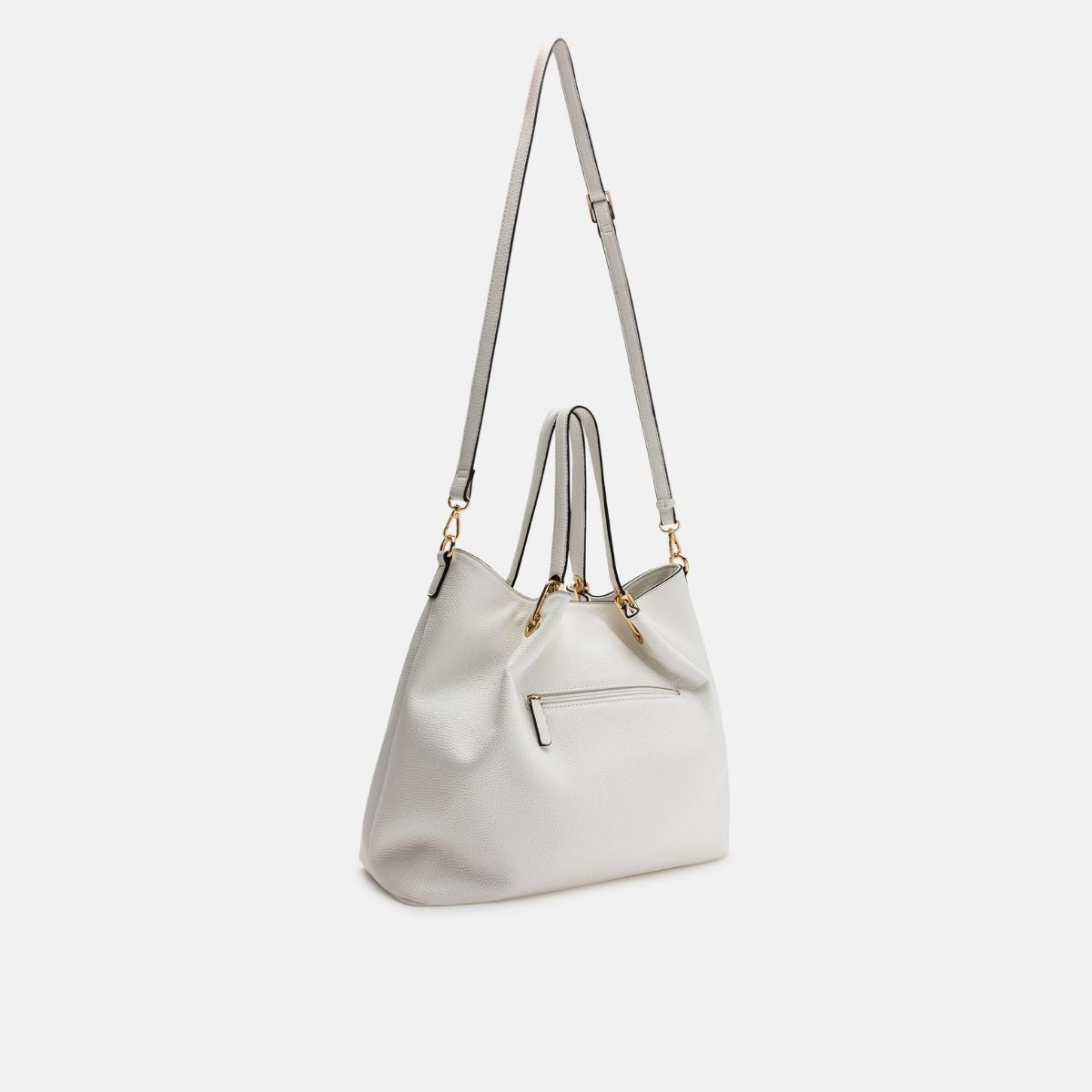 L. Credi Ebony Shopper weiss Nur für heute