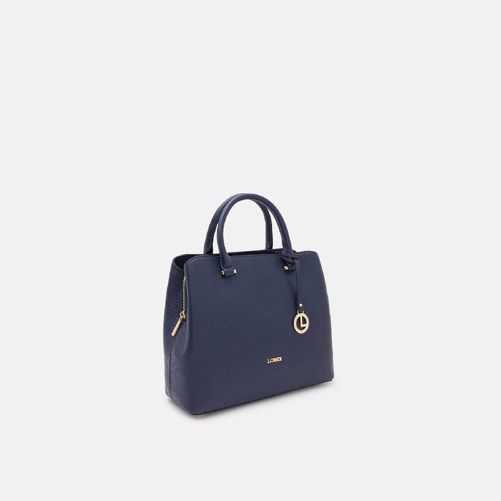 L. Credi Maxima Henkeltasche nightblue Günstig kaufen