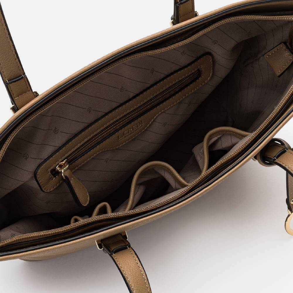 L. Credi Filippa Shopper toffee Auslauf