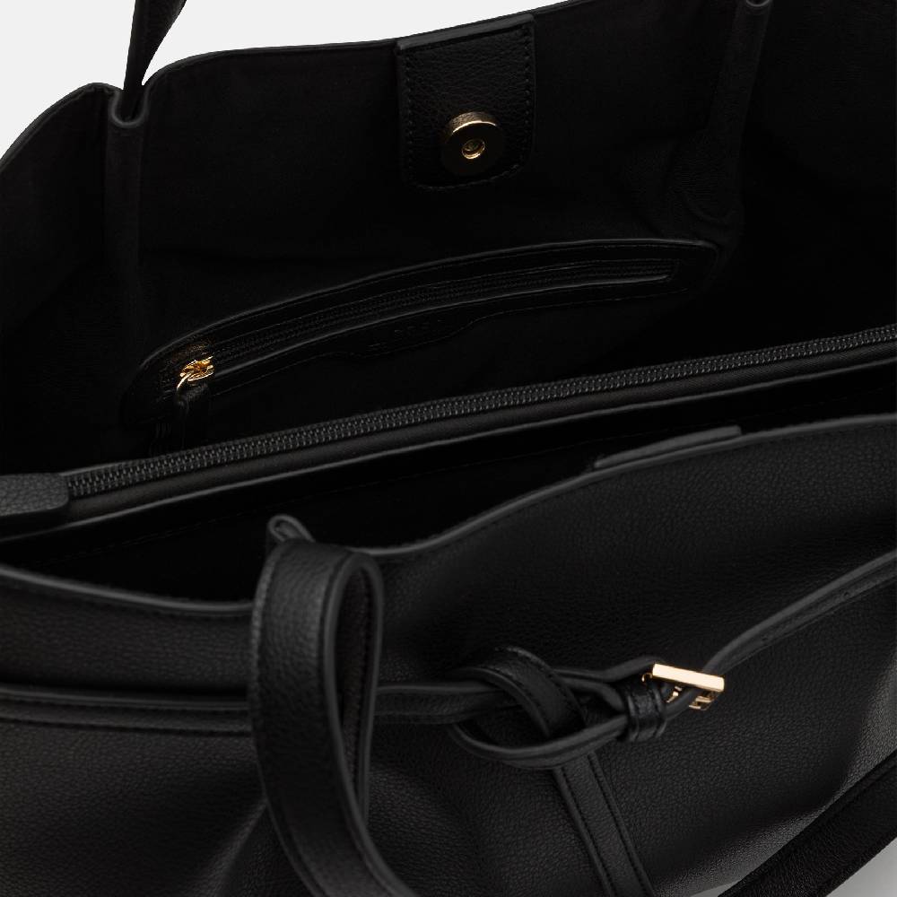 L. Credi Nieke Shopper schwarz Neueste Mode