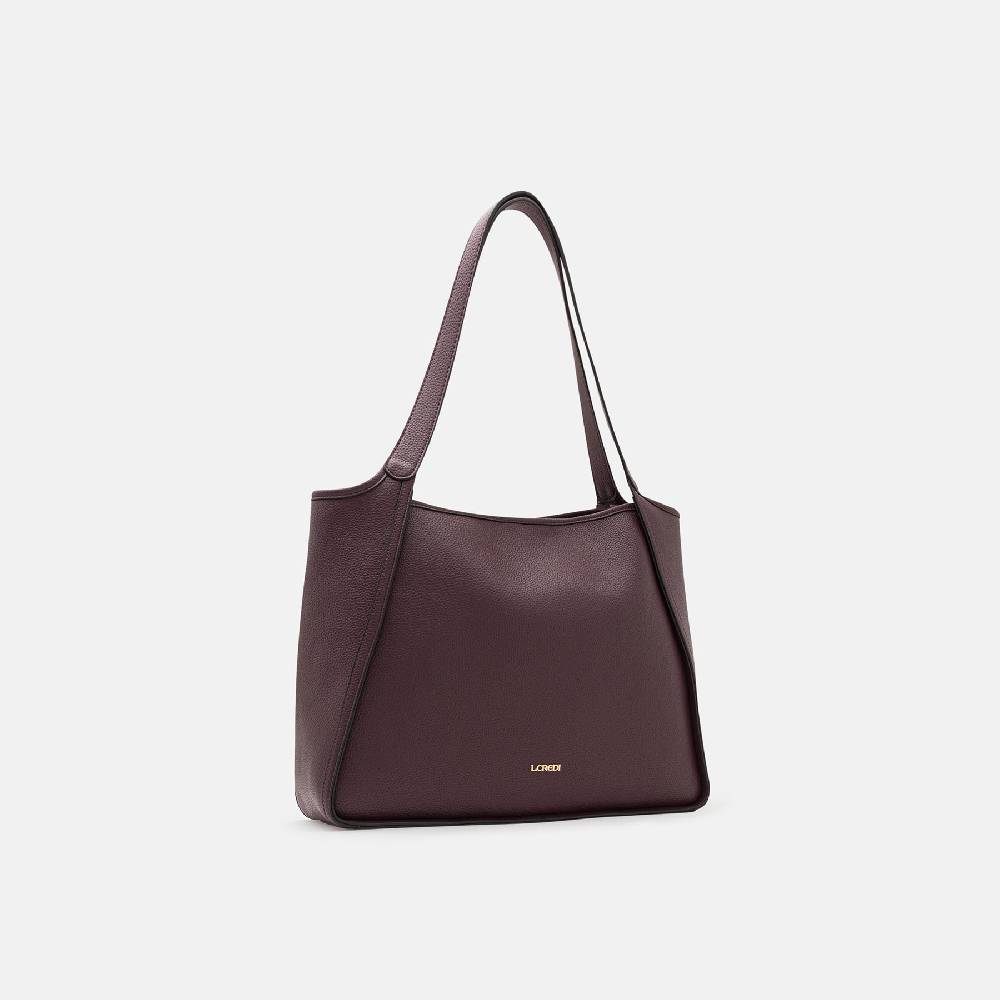 L. Credi Numa Shopper dark plum Zeitlich begrenztes Angebot