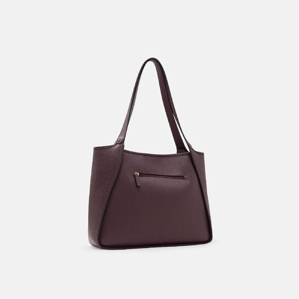 L. Credi Numa Shopper dark plum Zeitlich begrenztes Angebot