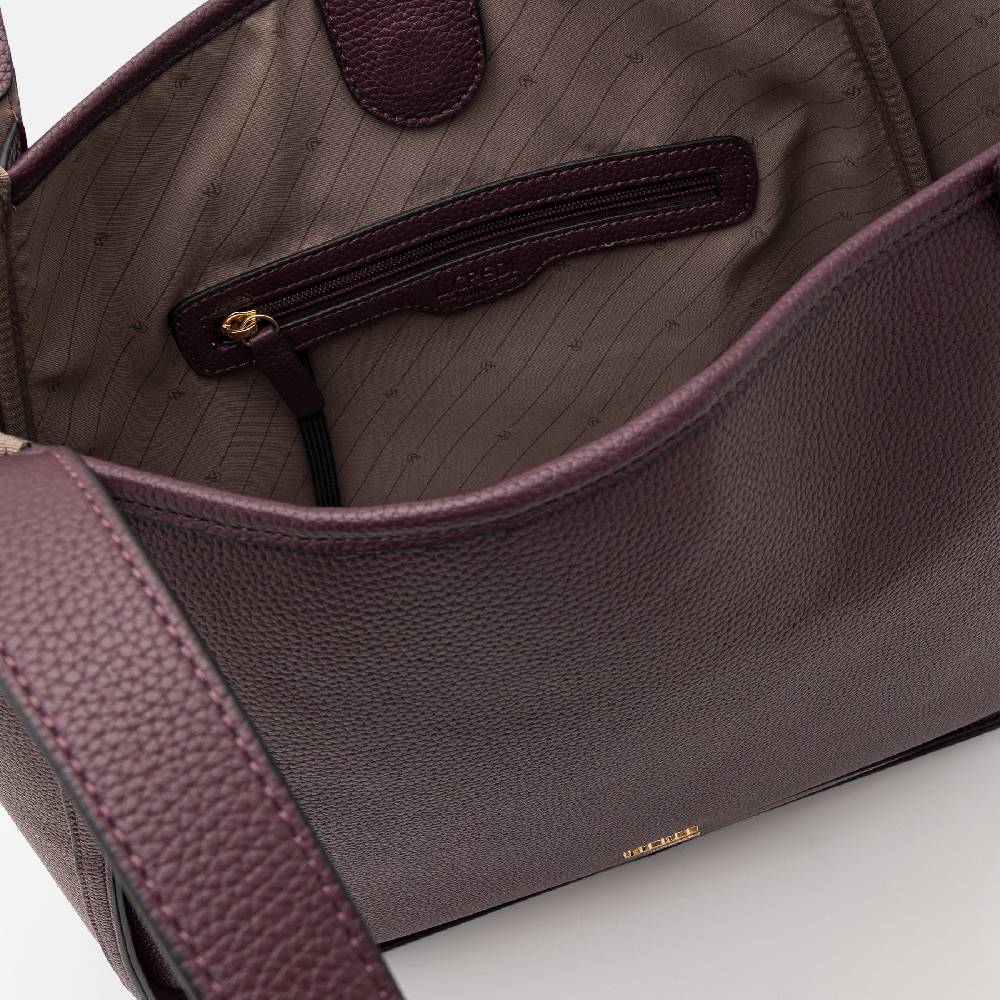 L. Credi Numa Shopper dark plum Zeitlich begrenztes Angebot