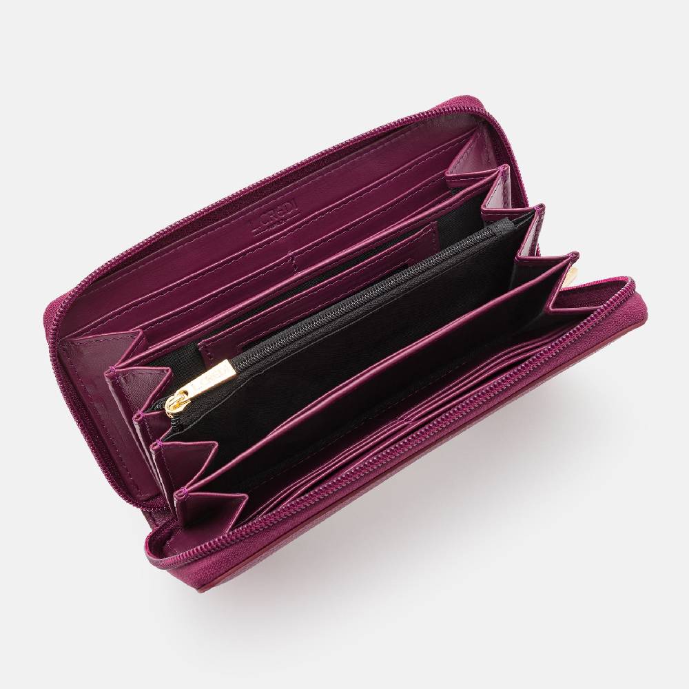 L. Credi Olga Portemonnaie Damen plum Letzte 2 Tage