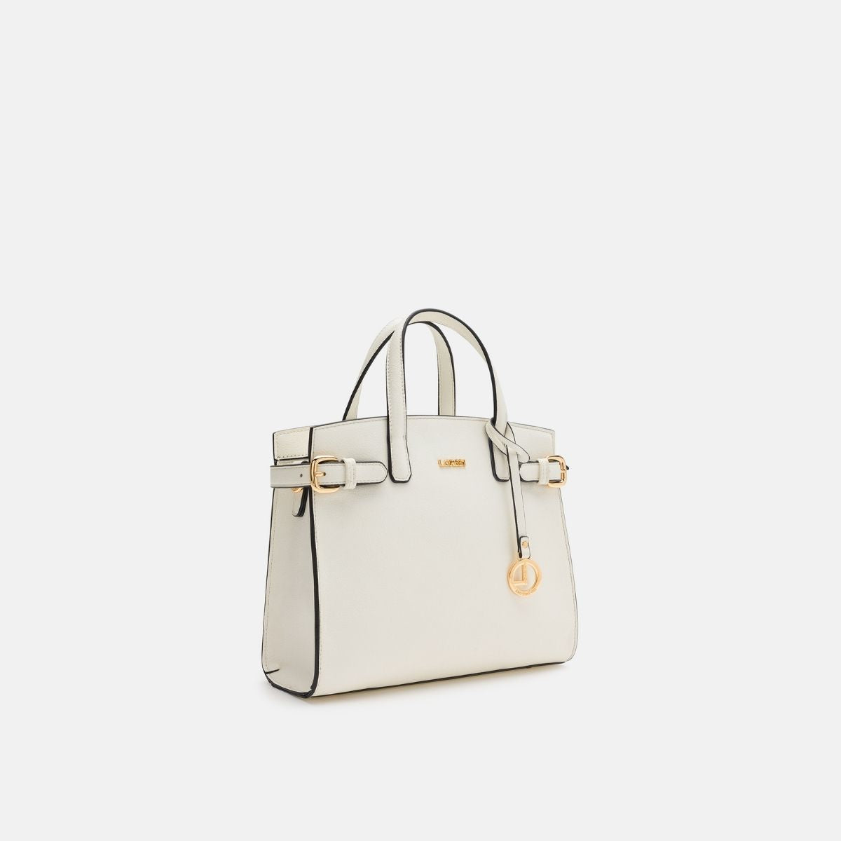 L. Credi Isante Henkeltasche weiss Bis zu 60% Rabatt