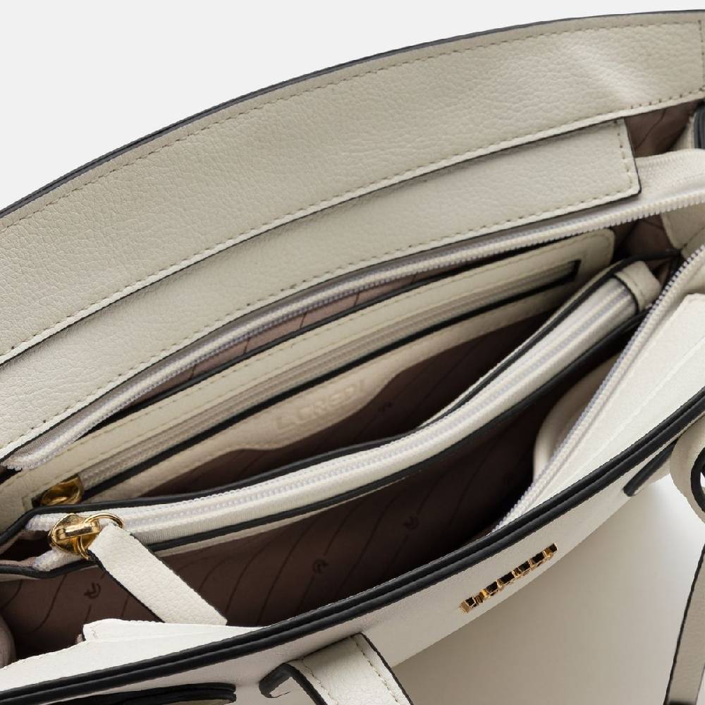 L. Credi Isante Henkeltasche weiss Bis zu 60% Rabatt