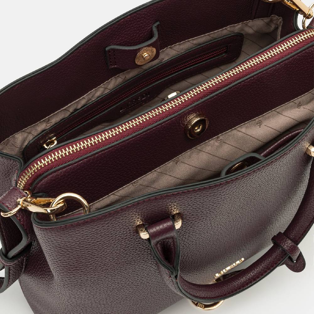L. Credi Maxima Henkeltasche dark plum Black Friday Preise