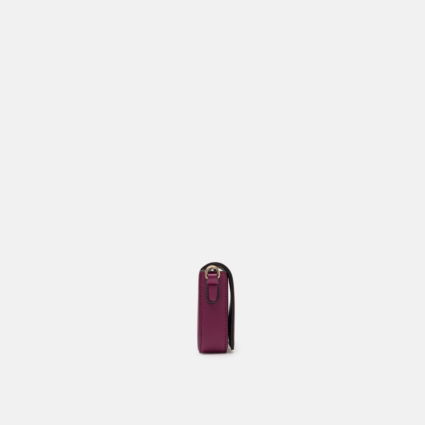 L. Credi Jane Clutch plum Heißer Verkauf