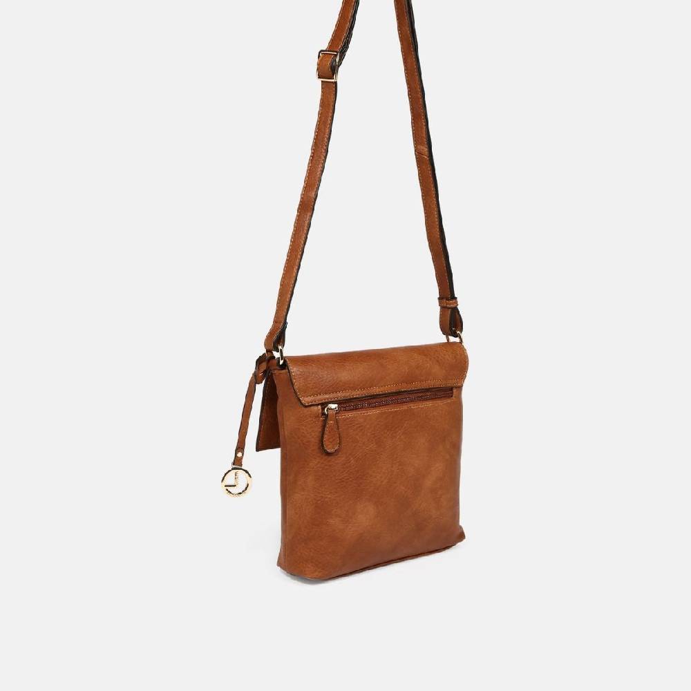 L. Credi Jana Umhängtasche cognac Blitzangebot
