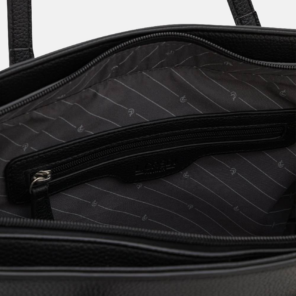 L. Credi Nediva Shopper schwarz Räumungsverkauf