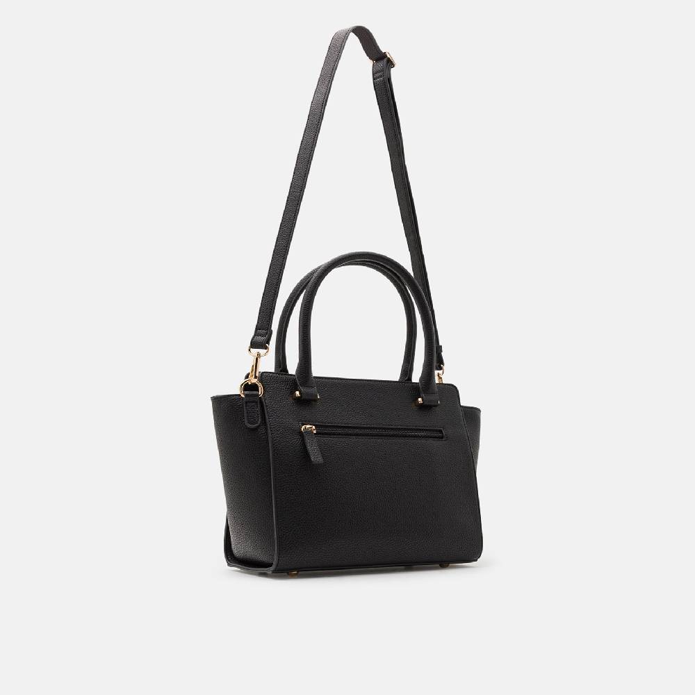 L. Credi Nura Henkeltasche schwarz Tiefpreis