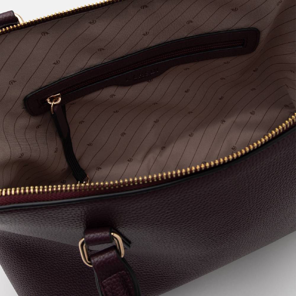 L. Credi Ninelle Henkeltasche dark plum Neueste Stile